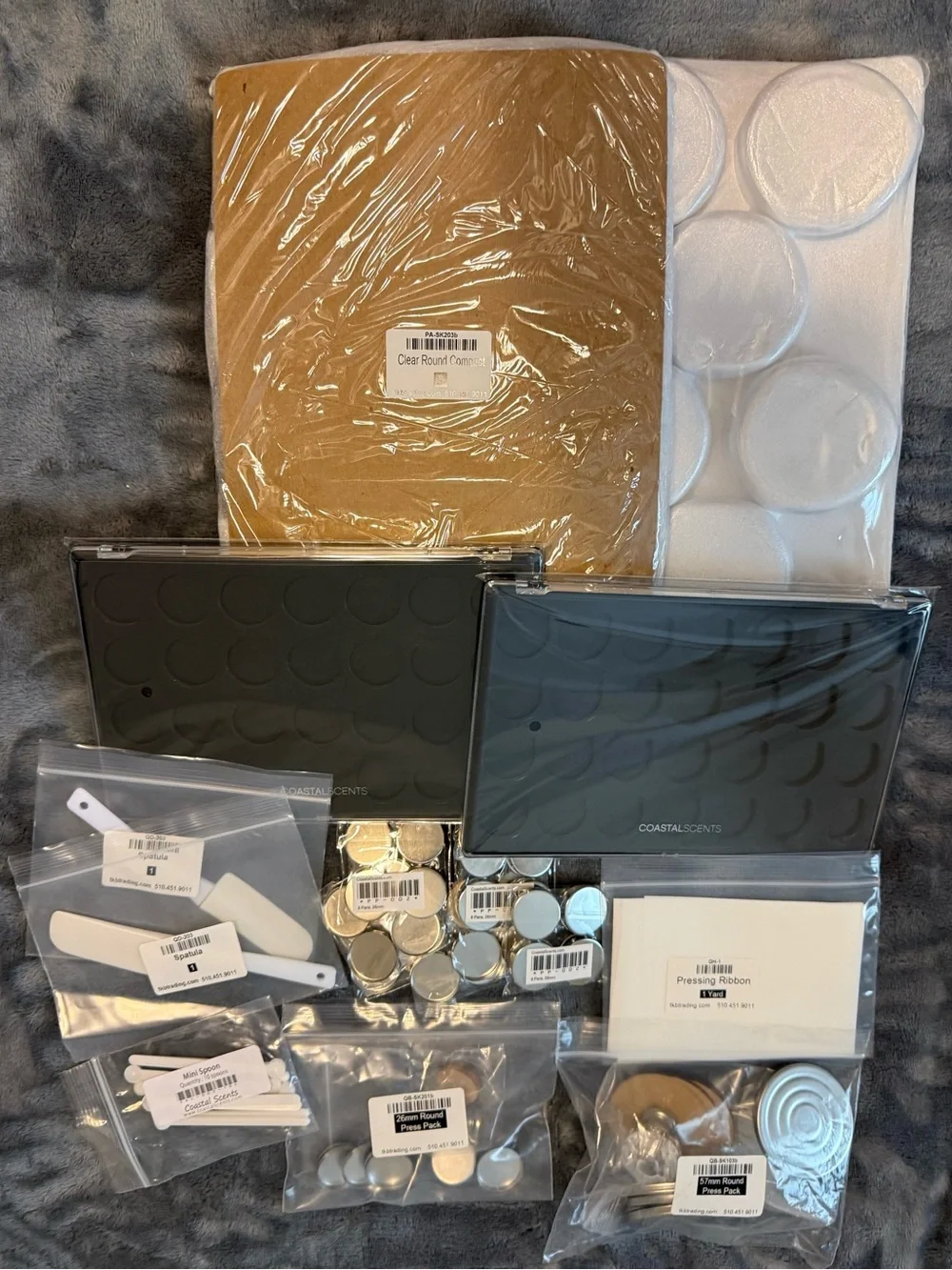 Coastal Scents Magnetic Palettes & Tools TKB Trading Pressing Kits & More